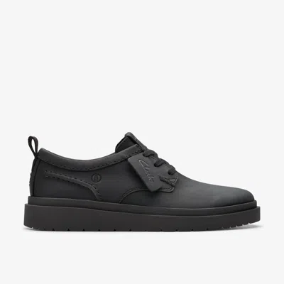 Clarks Polden Lace In Black