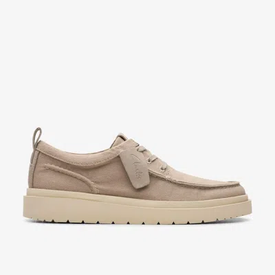 Clarks Polden Moc In Grey