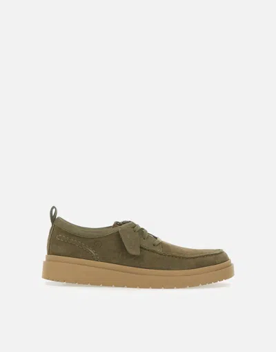 Clarks Polden Moc Suede Lace Up Shoes