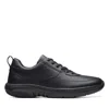 Clarks Pro Lace In Black Leather In Black