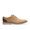 Clarks Radcliff Low In Brown Nubuck In Multi