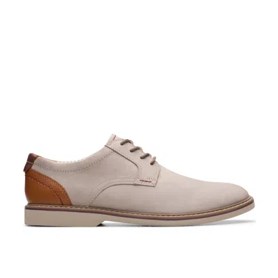 Clarks Radcliff Low In Grey Nubuck In Multi
