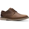 Clarks ® Radcliff Plain Toe Derby In Brown