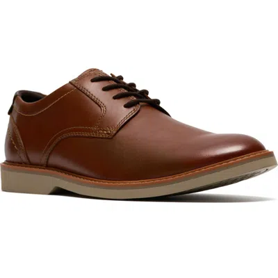 Clarks ® Radcliff Plain Toe Derby In Brown