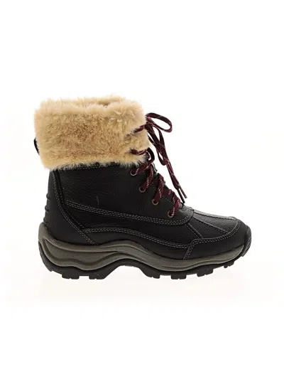 Pre-owned Clarks Rain Boots In Black