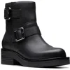 Clarks ® Rebelle Buckle Boot In Black