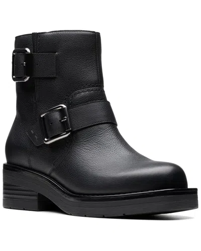 CLARKS CLARKS REBELLE BUCKLE LEATHER BOOT