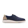Clarks Relaxlite Lace In Blue Textile In Multi