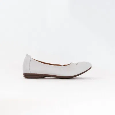 Clarks Rena Hop In White Leather