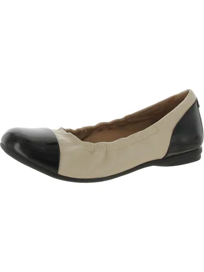 Clarks Rena Jazz Womens Leather Heeled Ballet Flats In Multi
