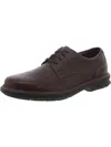 Clarks Burchill Derby In Brown Leather In Multi
