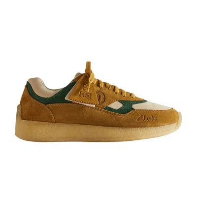 Pre-owned Clarks Ronnie Fieg X 8th Street Lockhill 'mustard' | Tan | Men's Size 12 In Brown