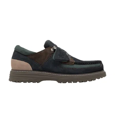 Pre-owned Clarks Ronnie Fieg X 8th Street Sunderland 'dark Teal Combi' | Men's Size 13 In Blue