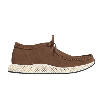 Pre-owned Clarks Ronnie Fieg X Adidas X  8th Street Wallabee 4d 'dark Grey' | Brown | Men's Size 10
