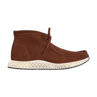 Pre-owned Clarks Ronnie Fieg X Adidas X  8th Street Wallabee Mid 4d 'chestnut' | Brown | Men's Size 9.5