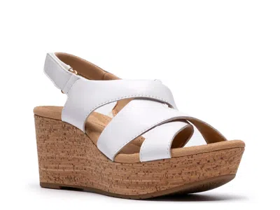 Clarks Rose Grace Wedge Sandal In Multi