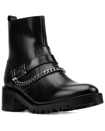 Clarks Roseleigh High In Black Leather In Multi