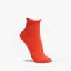 Clarks Rosewelt Crew Sock In Orange