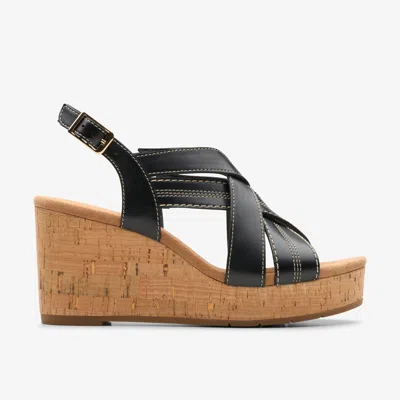 Clarks Sabina Sling In Black
