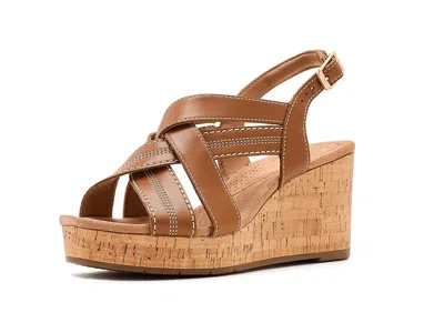 Clarks Sabina Sling In Brown