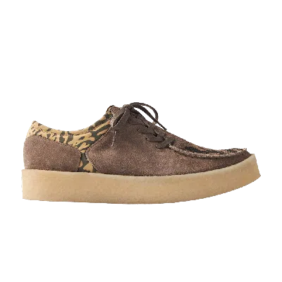 Pre-owned Clarks Salehe Bembury X Mud Moss Lugger Cupsole 'lichen Grey' In Tan