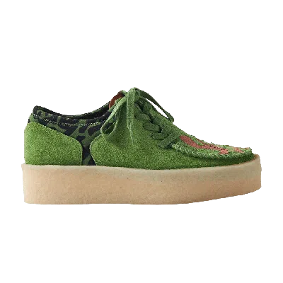 Pre-owned Clarks Salehe Bembury X Mud Moss Lugger Cupsole 'sapa Green'
