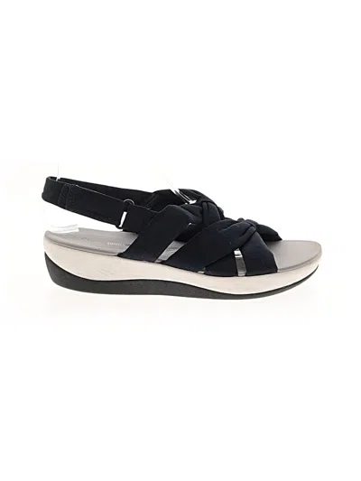 Pre-owned Clarks Sandals In Blue