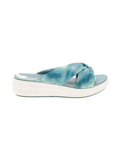 Pre-owned Clarks Sandals In Blue