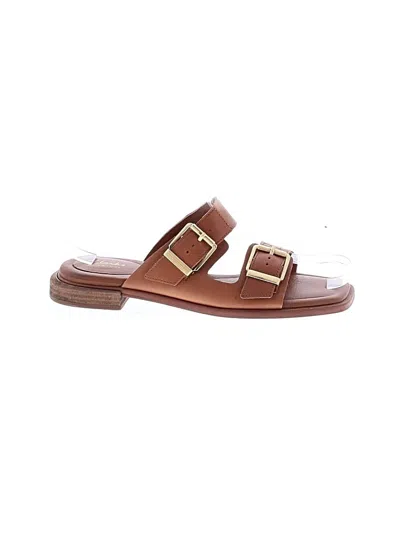 Pre-owned Clarks Sandals In Brown