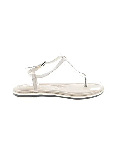 Pre-owned Clarks Sandals In Silver