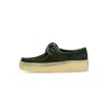 Clarks Scarpa Lifestyle Women's W Wallabee Cup In Dark Green