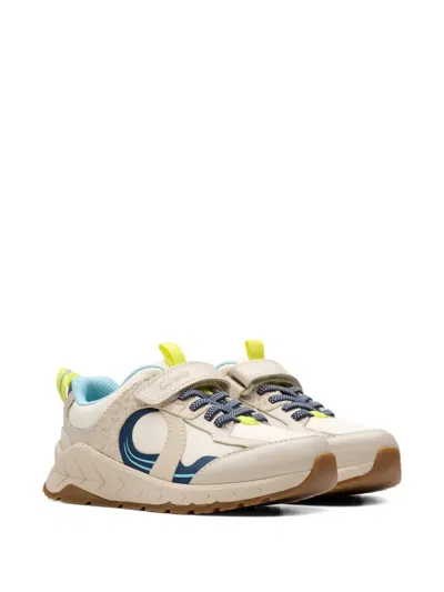 Clarks Kids' Selva Hero Touch-strap Sneakers In Multi