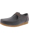 CLARKS SHACRE II RUN MENS LEATHER MOC TOE LOAFERS
