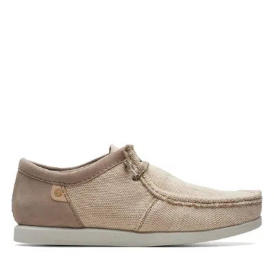 Clarks Shacrelite Moc In Brown Textile In Multi
