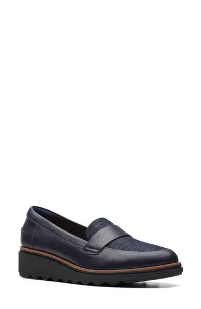 Clarks ® Sharon Grace Loafer In Blue