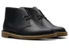 Clarks Shepton Chukka Boot In Black