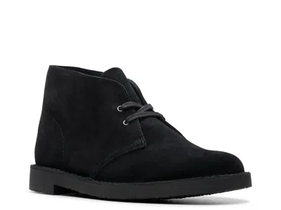 Clarks Shepton Chukka Boot In Black
