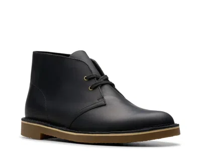 Clarks Shepton Chukka Boot In Black