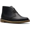 Clarks Shepton Chukka Boot In Black