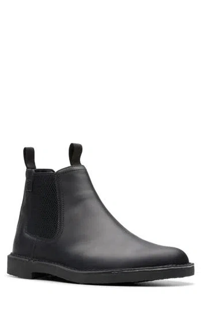 Clarks ® Shepton Easy Chelsea Boot In Black