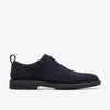 Clarks Shoes Man Black In Blue
