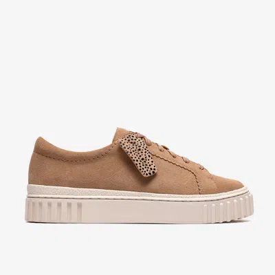 Clarks Shoes Woman Beige In Brown