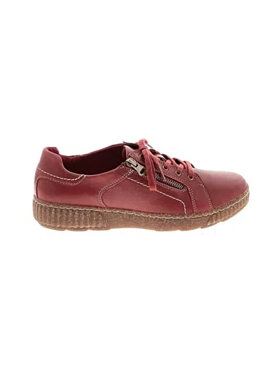Pre-owned Clarks Sneakers In Red