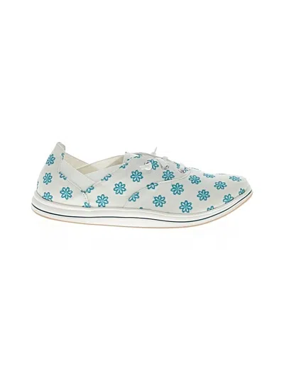 Pre-owned Clarks Sneakers In Teal