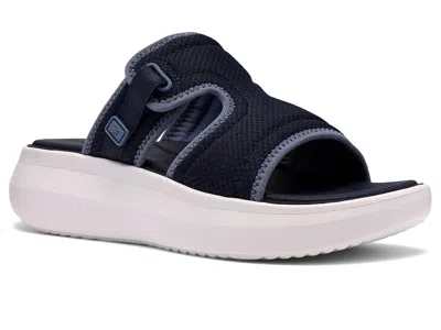 Clarks Solevana Mist Women's Sandals Navy Tetxtile: 9 B - Medium