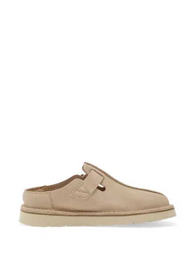 Clarks Solsbury Mules In Brown