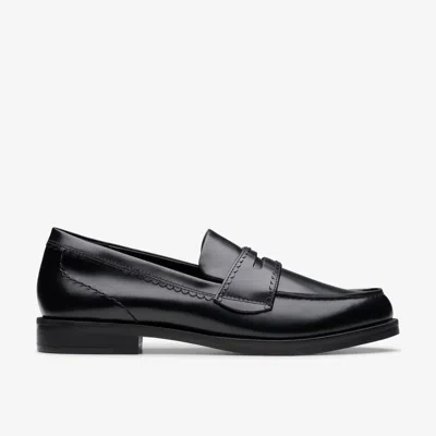 Clarks Straven Edge In Black