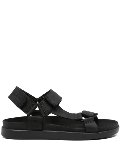 Clarks Sunder Range Sandals In Black
