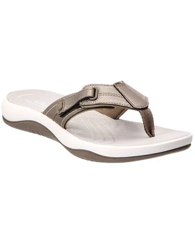 Clarks Sunmaze Loop Flip Flop In Gray