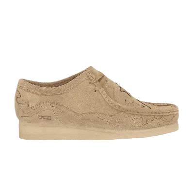 Pre-owned Clarks Supreme X  Original Wallabee 'maple' In Tan